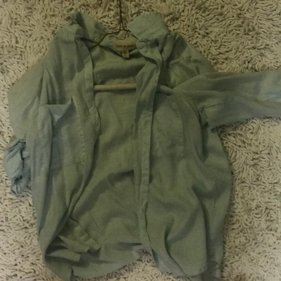 Flowly blue button down - Picture 2 of 2